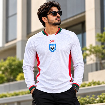 White Premium Full Sleeve Jersey